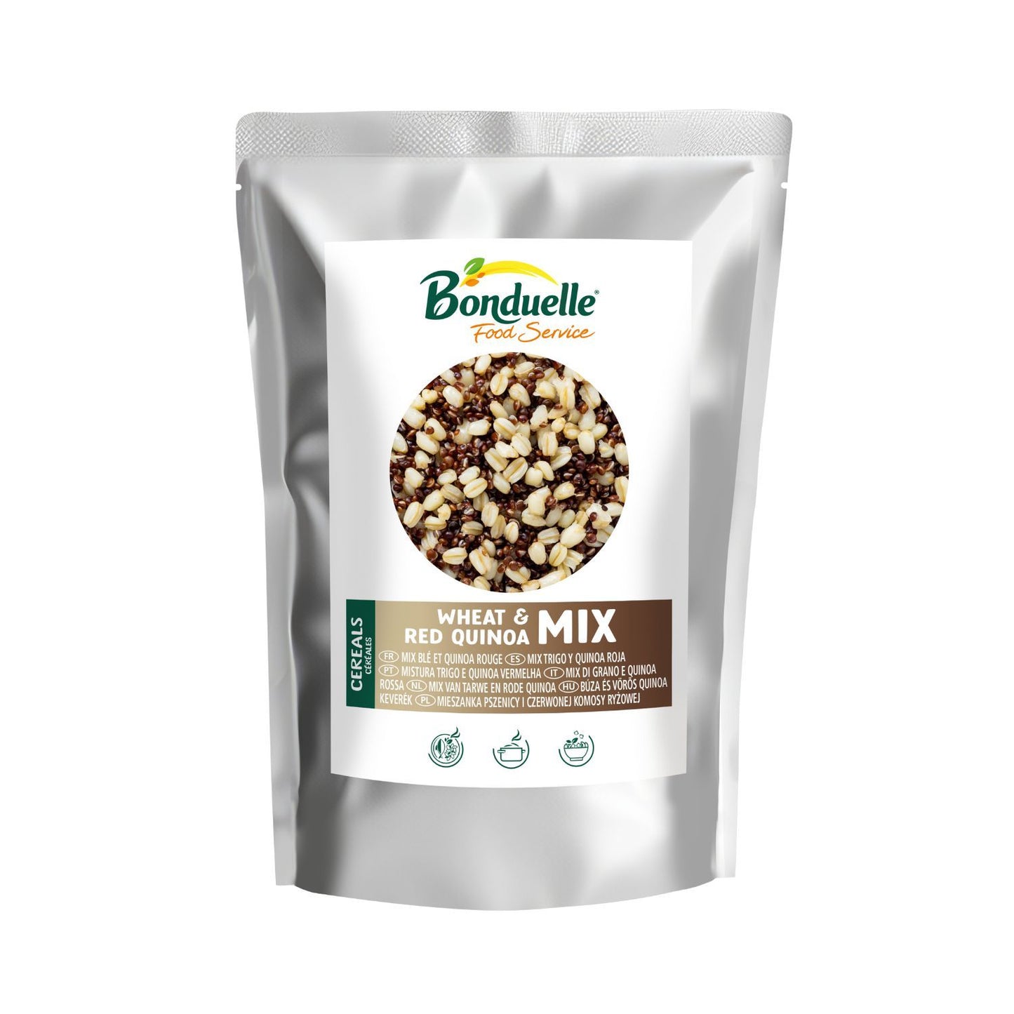 Bonduelle készre főzött búza és vörös quinoa keverék 800g