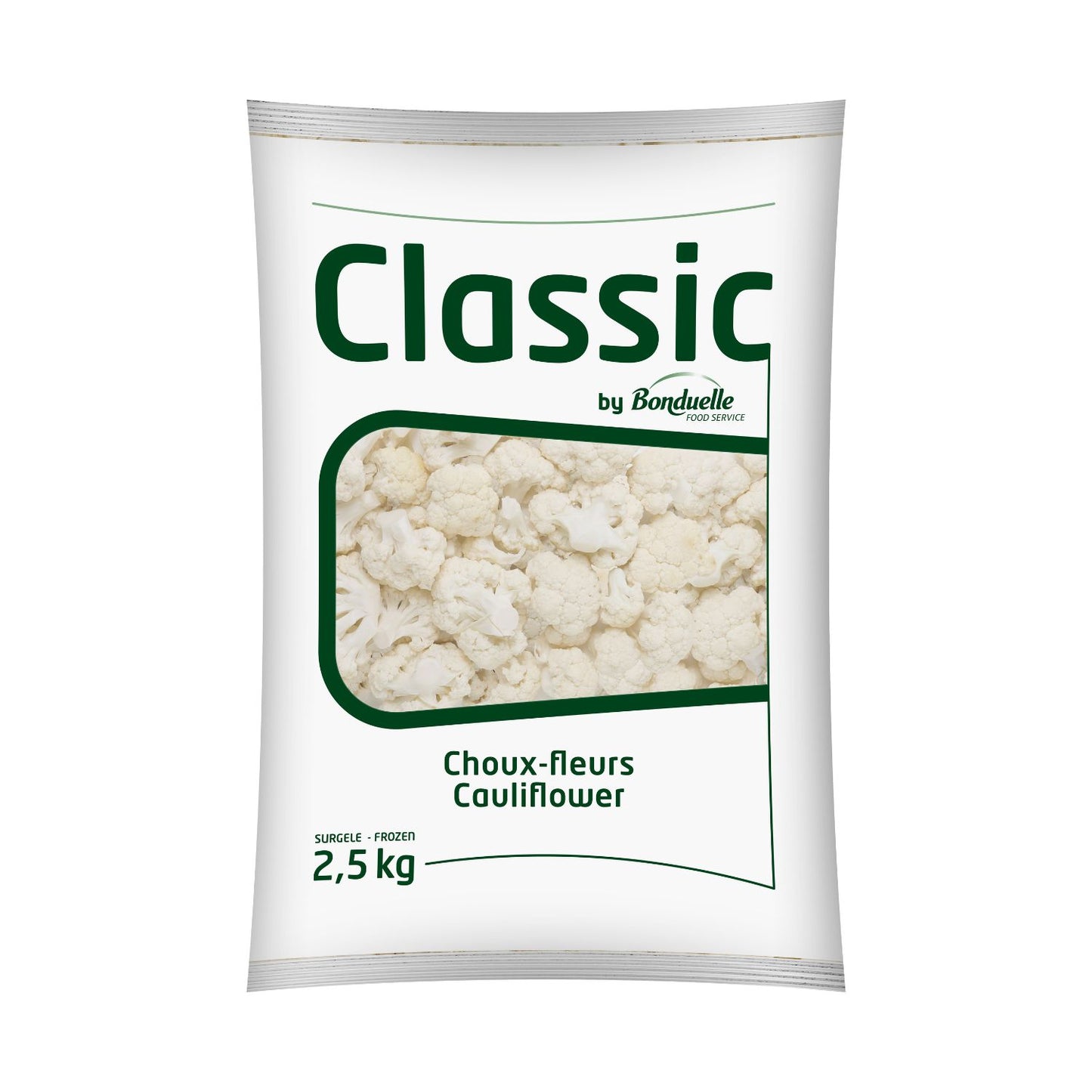 Bonduelle karfiol 35-50 fagyasztott 2,5kg