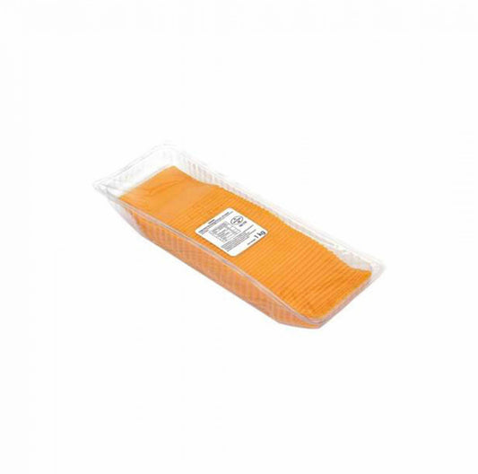 Szeletelt vörös cheddar sajt (50 szelet) 1kg